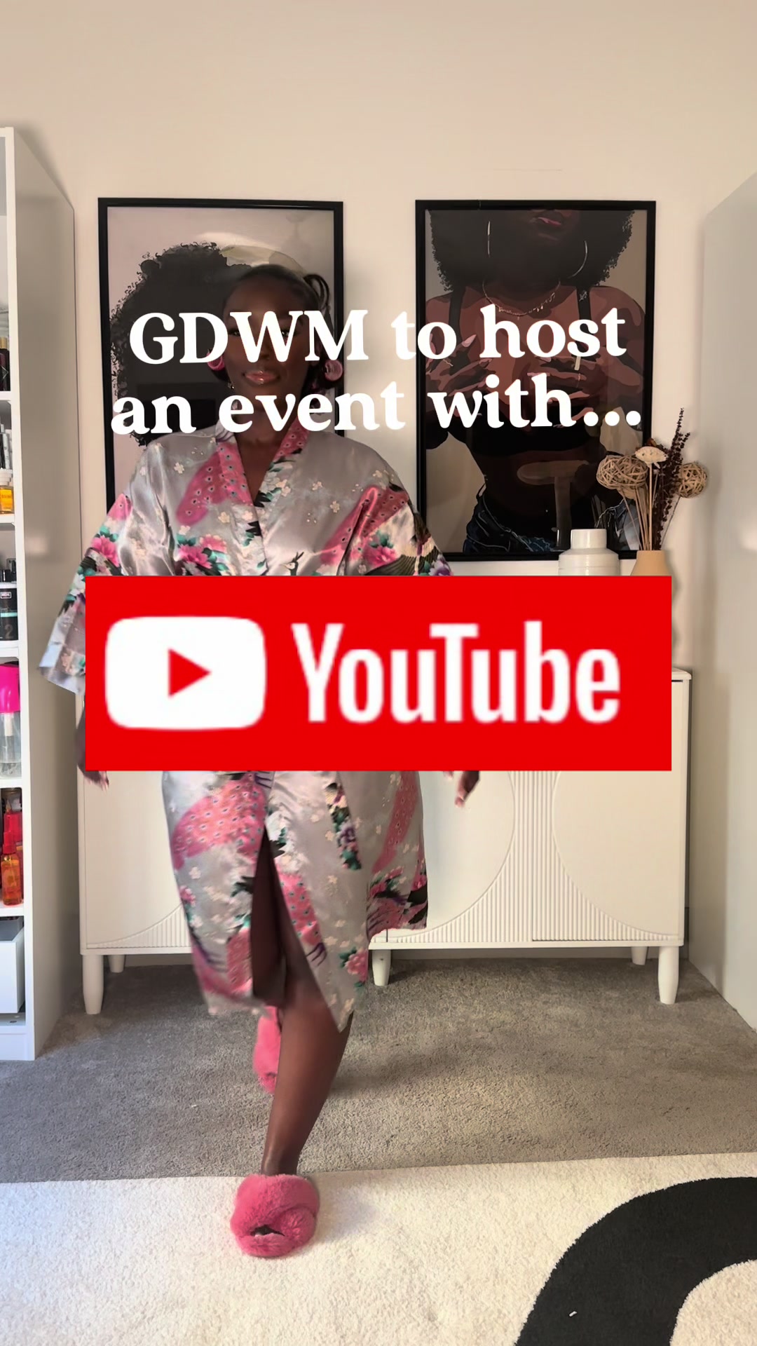 TikTok post by @simonenicolee__ for Brandon Blackwood. Caption reads: She’s in her Host Era 🤭🥰 Let’s getting into what....