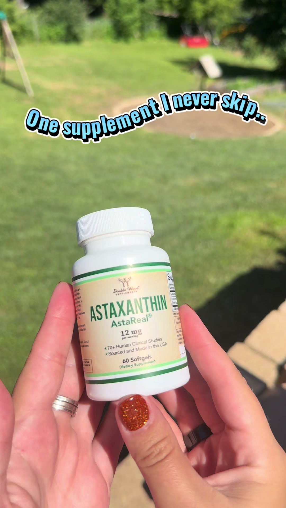 TikTok post by @laurenmademebuyit for Double Wood Supplements. Caption reads: [...] this one is worth checking out. @Double Wood....