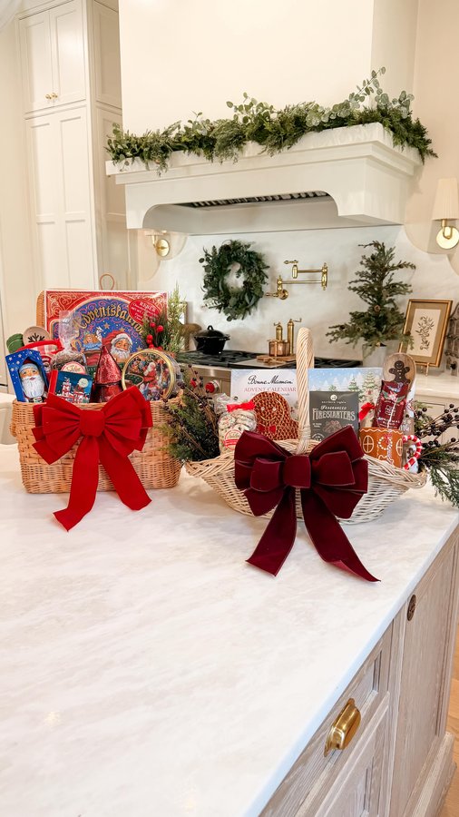 Instagram post by @ashleymariesavage for The Fresh Market. Caption reads: Holiday gifting starts at @thefreshmarket —because....