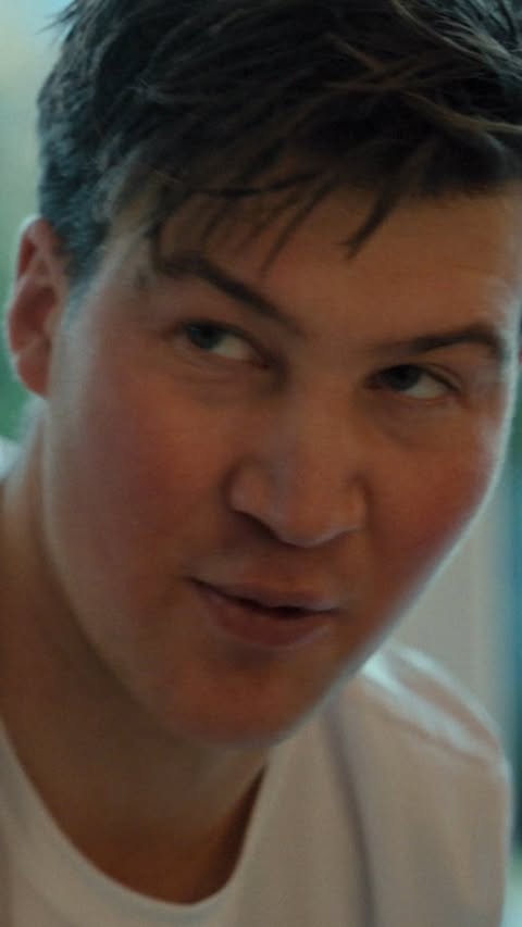 Instagram post by @davidhabluetzel for Zalando. Caption reads: [...] we' ve been working on✌️😋 

#linkinbio....