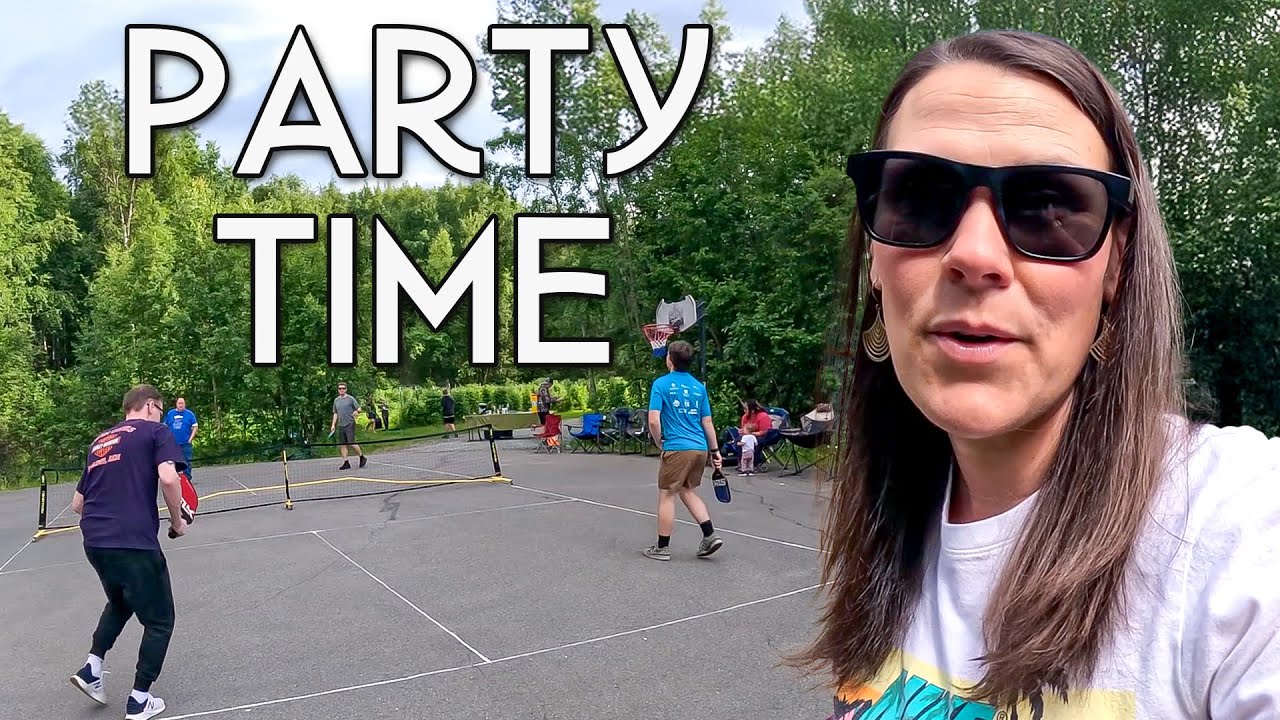 YouTube post by @ThisAlaskaLife for Flodesk. Caption reads: GOOD Food and Family Fun | Happy Birthday Mark!.