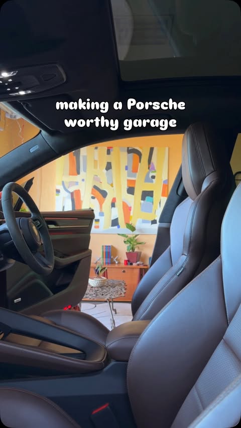 Instagram post by @joshandmattdesign for Porsche. Caption reads: Now we’ve got a garage to match the @porsche....