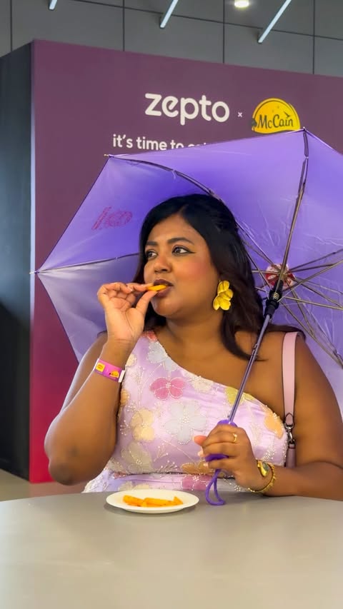 Instagram post by @bangaloregrubhub for McCain Foods. Caption reads: Some of the best monsoon evenings are the ones you....