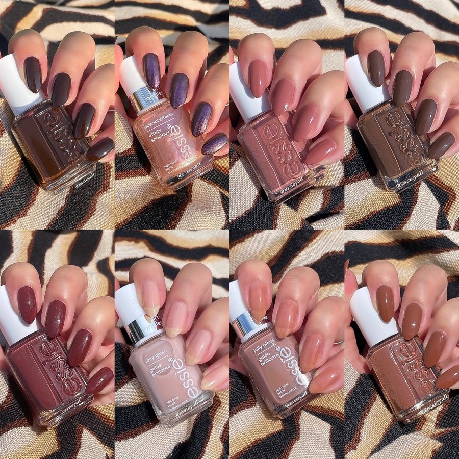 Instagram post by @essieyall for Beyond Polish. Caption reads: [Gifted/PR] The whole @essie Boho Rodeo Collection....