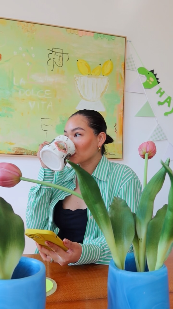 Instagram post by @ameliasingson for Western Union. Caption reads: Even on the busiest days here in Australia, it....