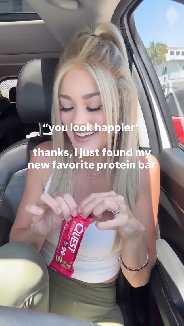 Instagram post by @acefullyalive for Quest Nutrition. Caption reads: @questnutrition said PB&J, and i said take my....