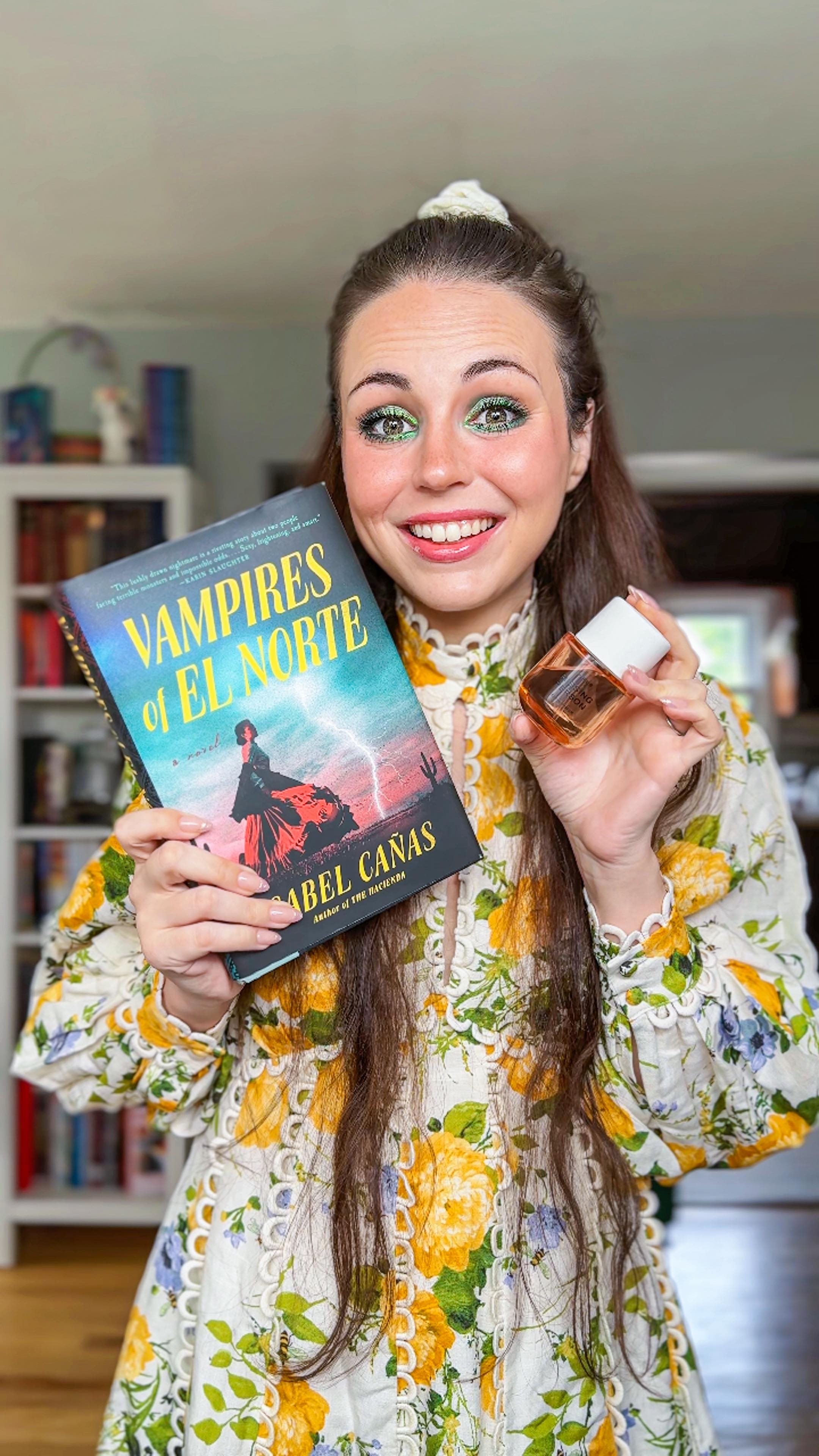 Instagram post by @starry.steph for Olfactory NYC. Caption reads: fragrances can 100% immerse me more in stories!!....