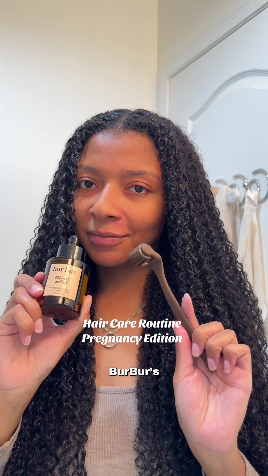 TikTok post by @seya.maria for Bur Bur. Caption reads: 20% off @BUR BUR + Free shipping for Black Friday....