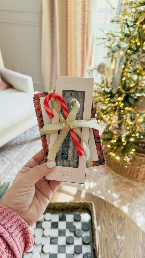 Instagram post by @thebloomingnest for Paper Source. Caption reads: Why does a gift feel so much more special and....