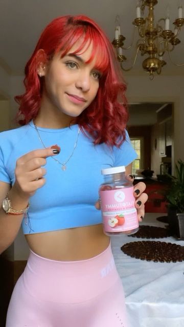Instagram post by @ariismunoz1 for Flat Tummy Tea. Caption reads: #Ad @flattummytea is giving the ladies what they....