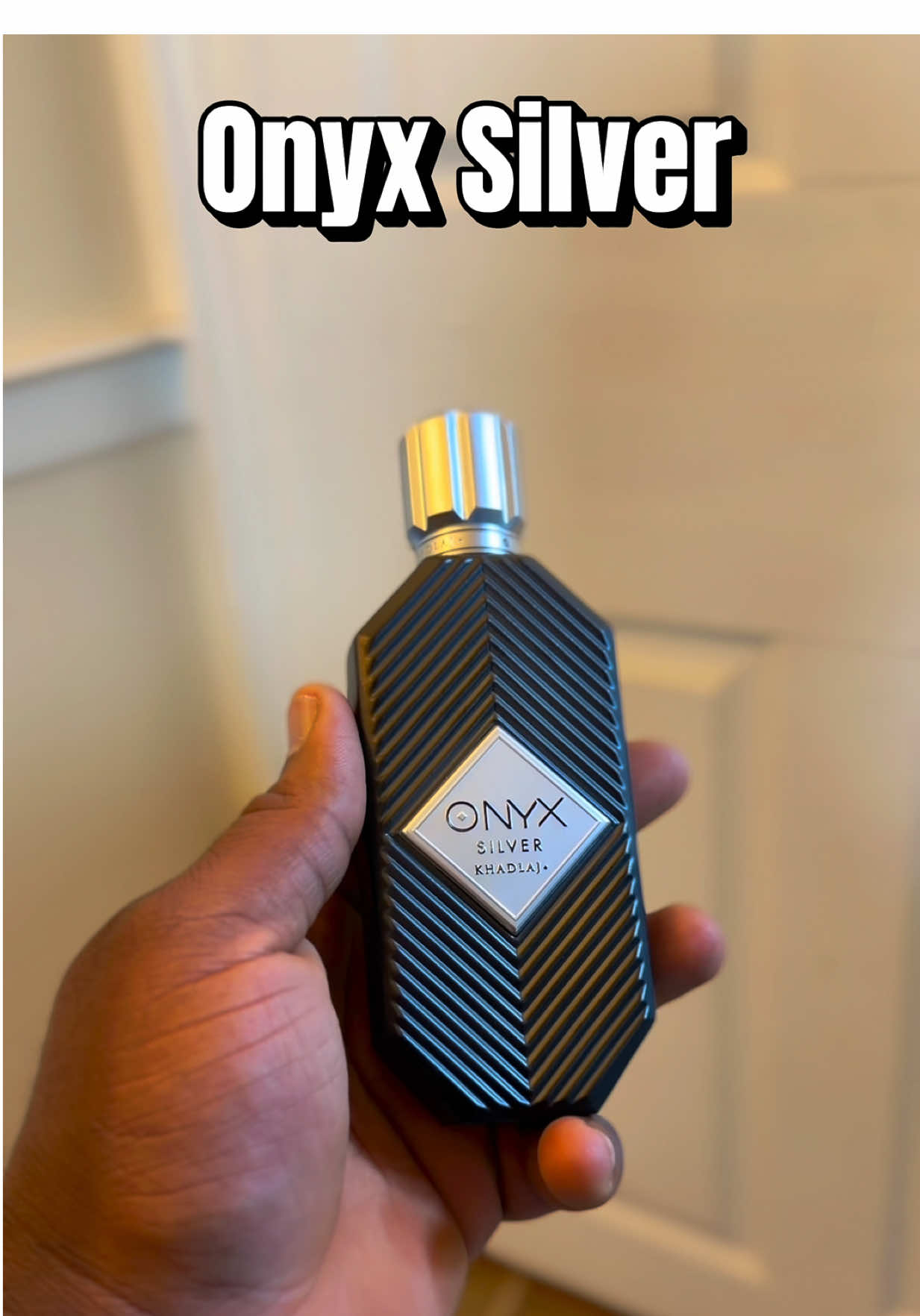 TikTok post by @capalotsscents for Beauty House. Caption reads: [...] Spicy Citrus Scent @Khadlaj Perfumes....