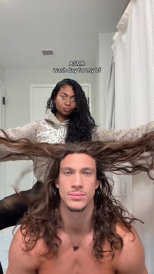 Instagram post by @_isabellamira for Maui Moisture. Caption reads: Soft ASMR bc baby is tender headed 

Between the....