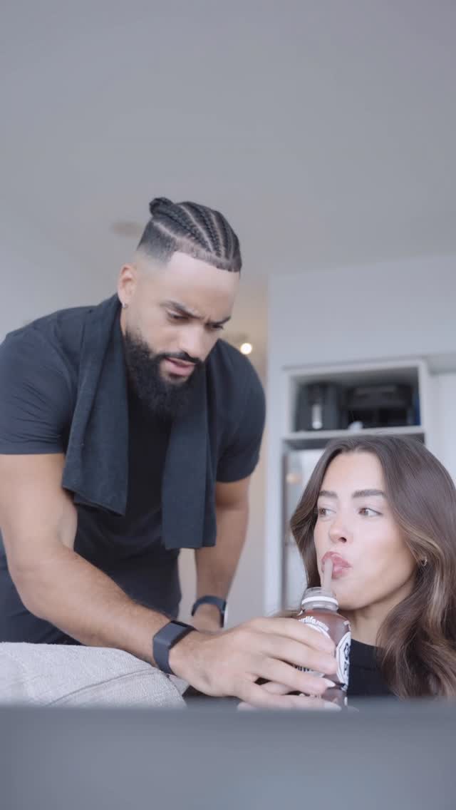 Instagram post by @jedtavernier for fairlife. Caption reads: it really do be the ones closest to you 🤦🏽‍♂️....