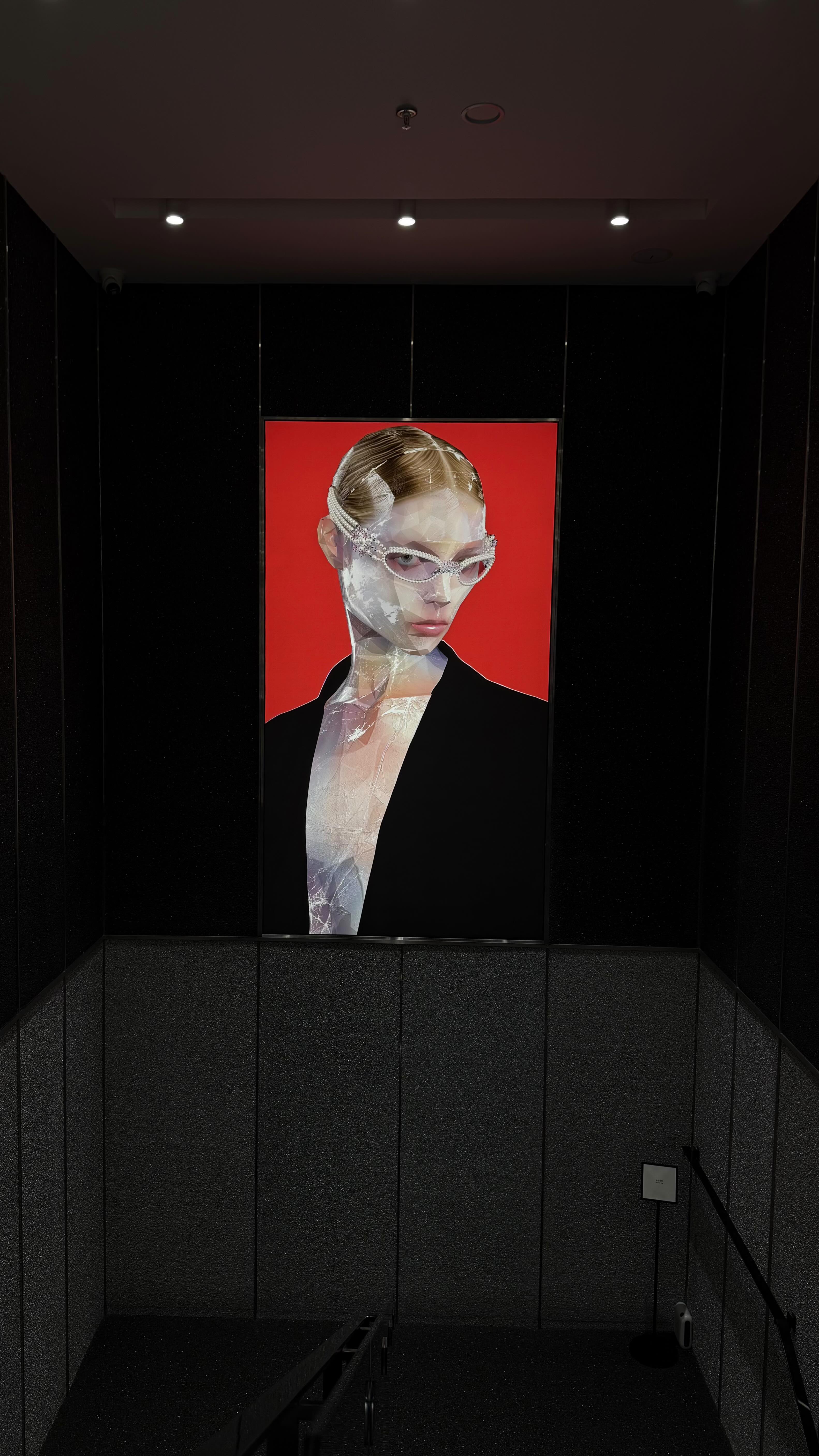 Instagram post by @azizbekovai for GENTLE MONSTER. Caption reads: Два! Понятно?!.