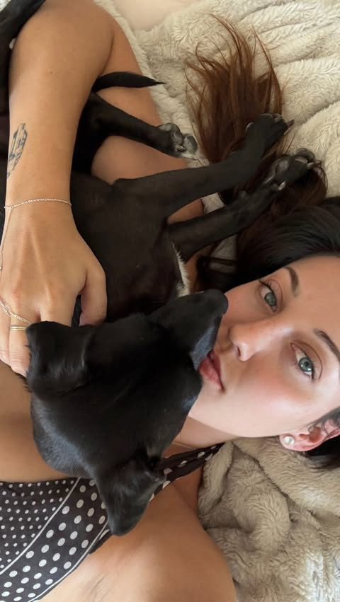 Instagram post by @lexie for Edgard & Cooper. Caption reads: My well-mannered boy 🐶🥄 @edgardcooperus....