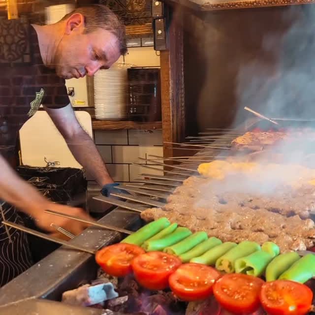 Instagram post by @aylaeats for Deliveroo. Caption reads: 🏆🔥 @Shiraz_grillhouse just bagged Best Middle....