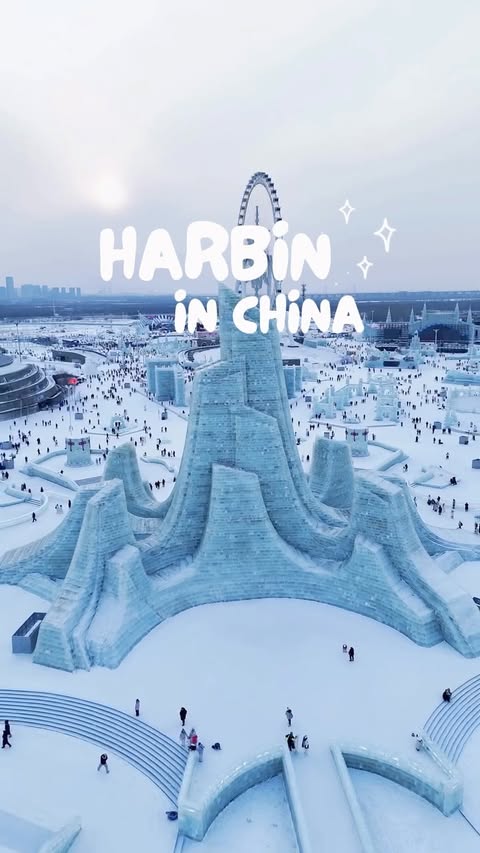Instagram post by @nextstopkorea for Nongshim. Caption reads: [...] Snow Festival, China 🇨🇳 Thank you to....