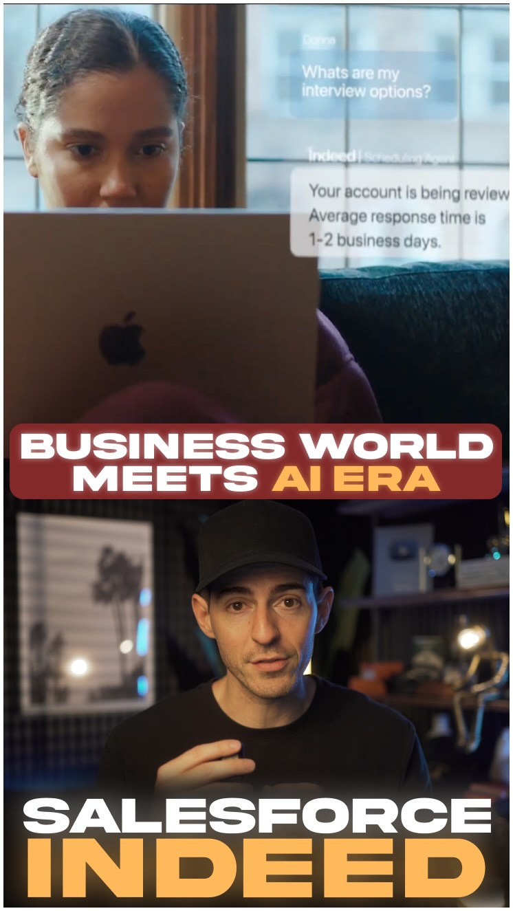 Instagram post by @kallawaytech for Salesforce. Caption reads: [...] break it down for business owners.....