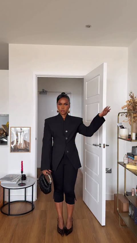 Instagram post by @thinklikekandie for Schuh. Caption reads: [...] of my personal style highlighting @schuh #ad....