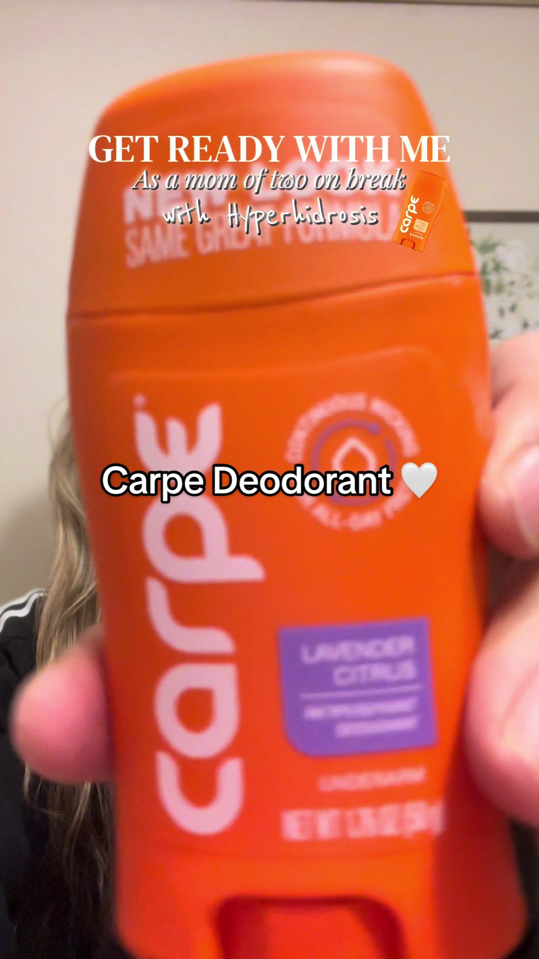 TikTok post by @michslifebythesea for Carpe. Caption reads: [...] chasing two kids around. Finding Carpe....