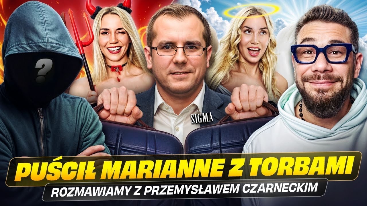 YouTube post by @SzalonyTancula for Allegro. Caption reads: BOXDEL OPOWIADA O BANNDA 2, KASJO vs JÓŹWIAK,....