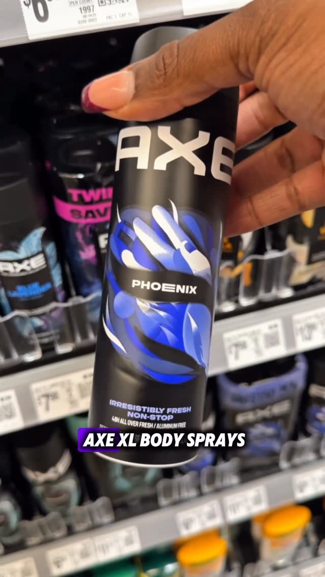 Instagram post by @couponingwithstar for AXE. Caption reads: Move FAST! We’re getting @axe.us Core XL Body....
