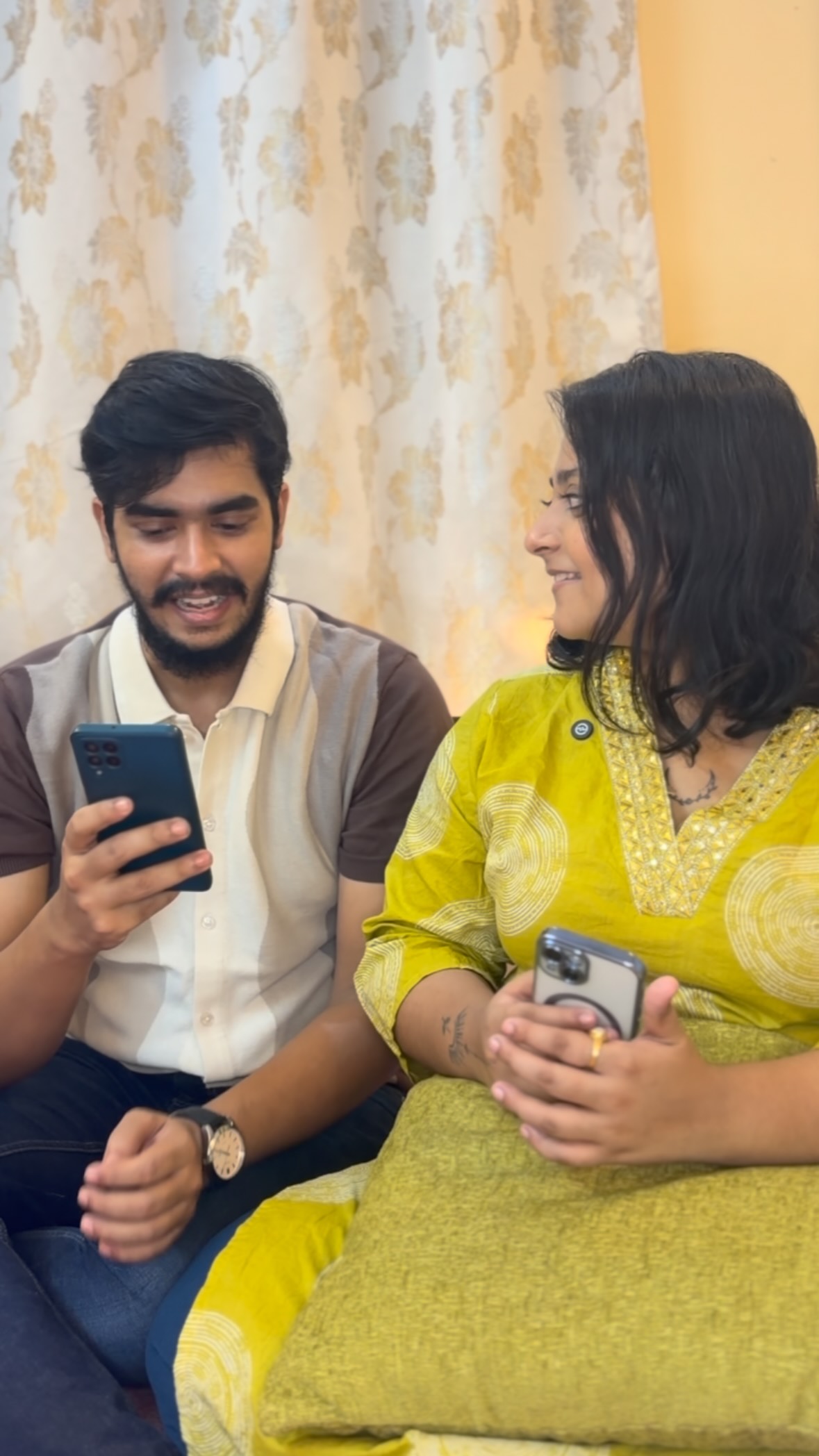 Instagram post by @sana_silk for Catch Foods. Caption reads: Ekhon priyo manush er hater khabar aro sohojei....