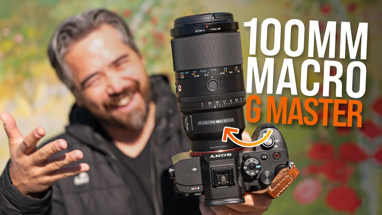 YouTube post by @PetaPixel for Audiio. Caption reads: Is This Sony's GREATEST Macro Lens Ever?.