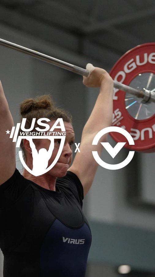 Instagram post by @virusintl_oc for VIRUS. Caption reads: [...] Keep your feet planted, and push hard.....