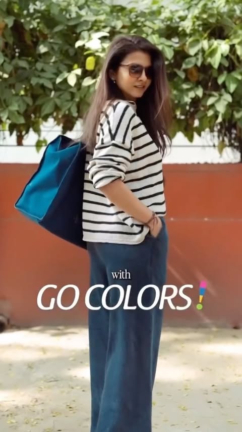 Instagram post by @megha_sidharth for Go Colors. Caption reads: [...] all day long.
Definitely a winter must-have....
