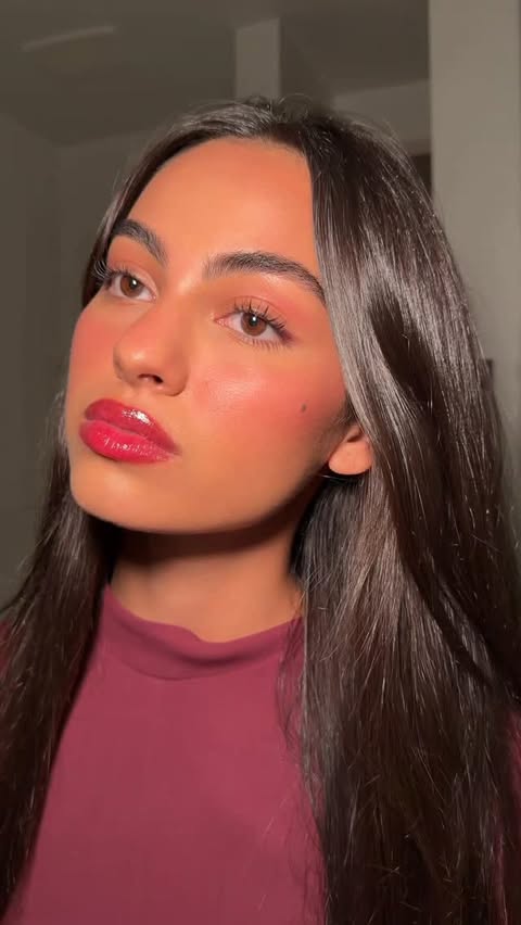 Instagram post by @nicolesahebi for Clinique. Caption reads: silent grwm prepping my skin with the @clinique....