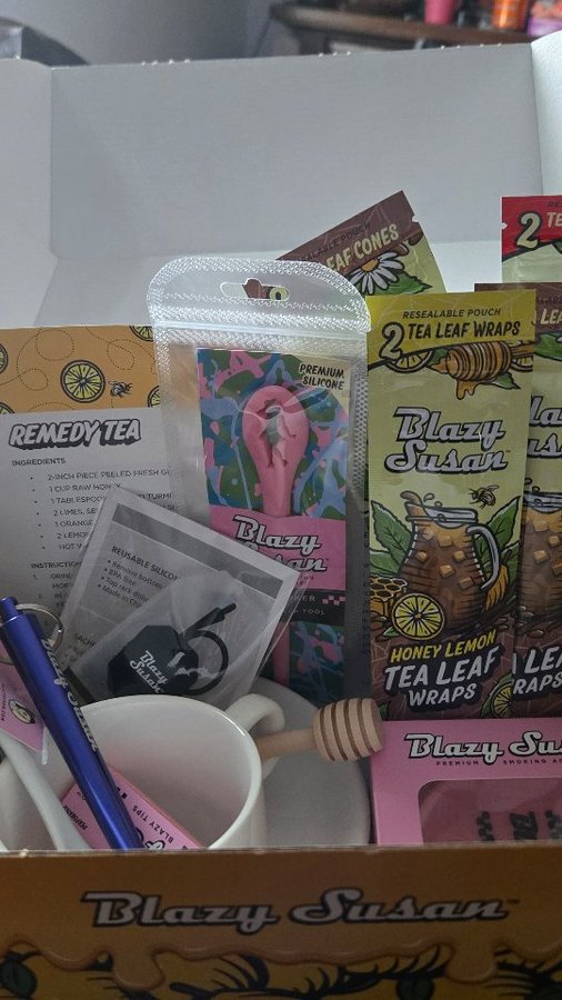 Instagram post by @highwithkay for Blazy Susan. Caption reads: [...] you so much to my besties over at....