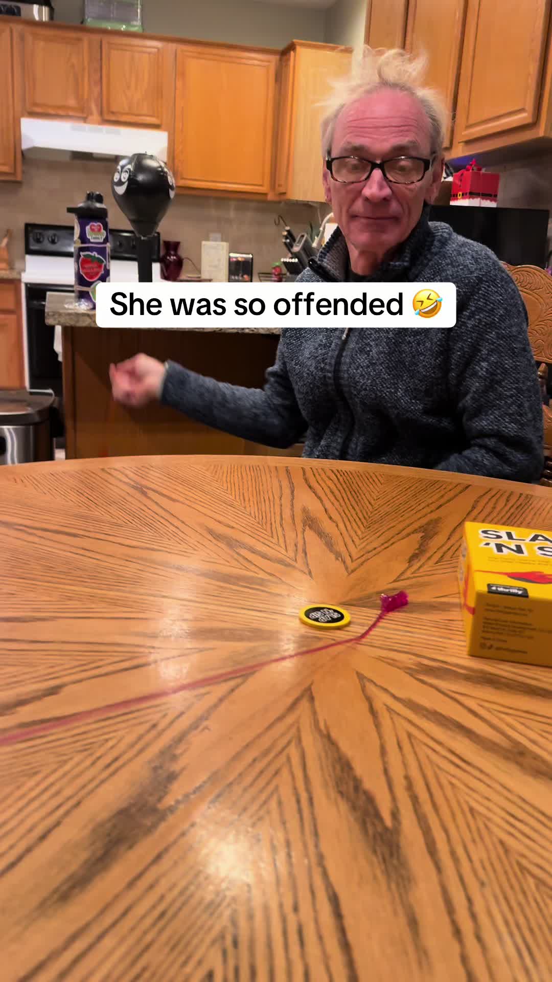 TikTok post by @beavz_ for Thrilly Games. Caption reads: This game can get a little heated 🤣 @Thrilly....