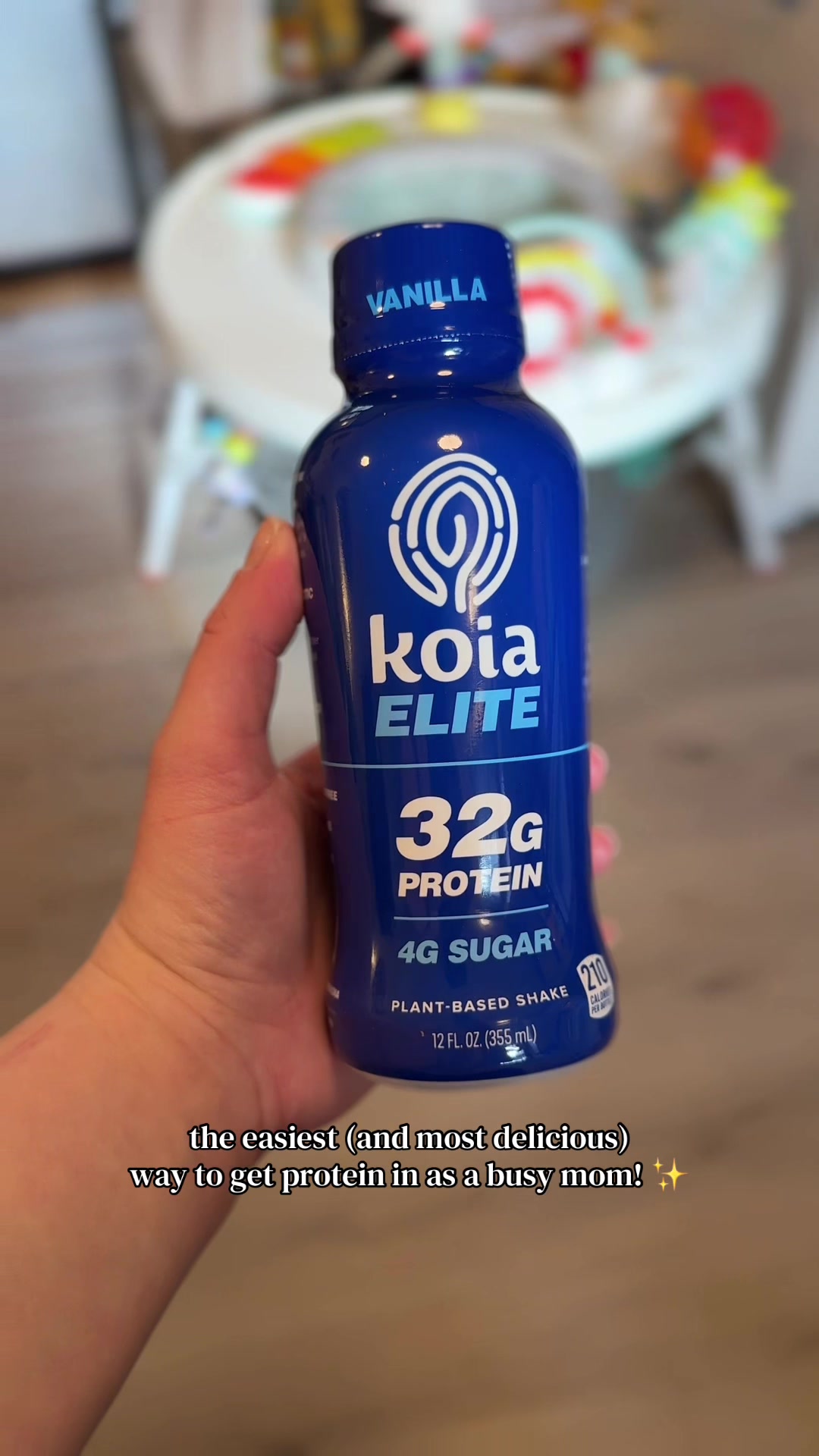 TikTok post by @mollymcshane13 for Koia. Caption reads: OBSESSED with these @drinkkoia protein drinks! The....