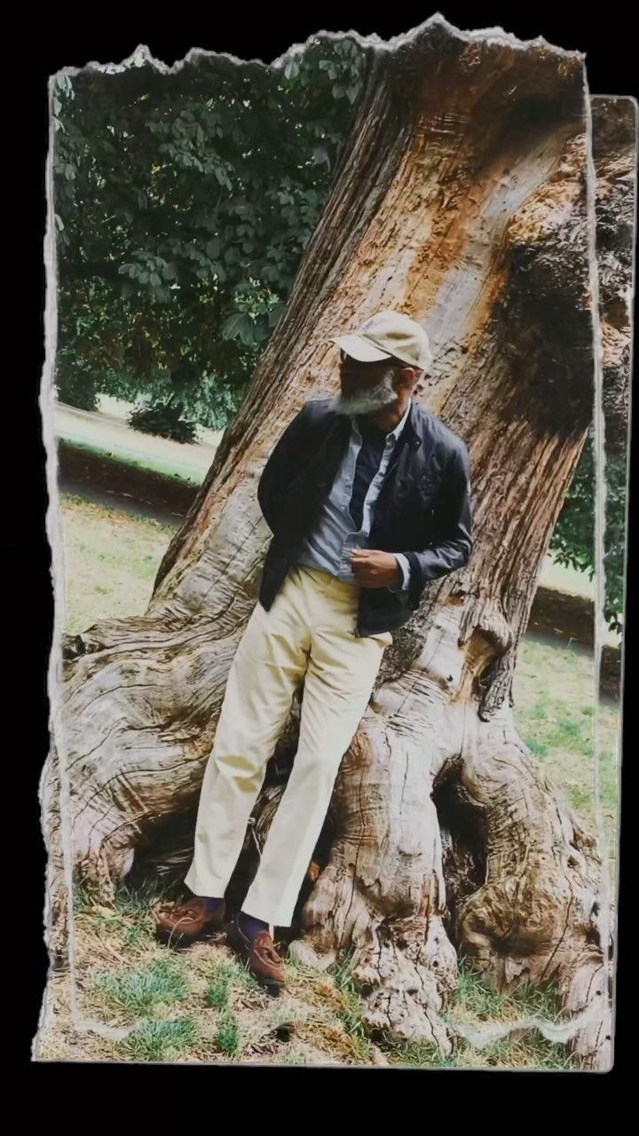 Instagram post by @garmsville for Belstaff. Caption reads: I took this new @belstaff SIDELINE JACKET for a....