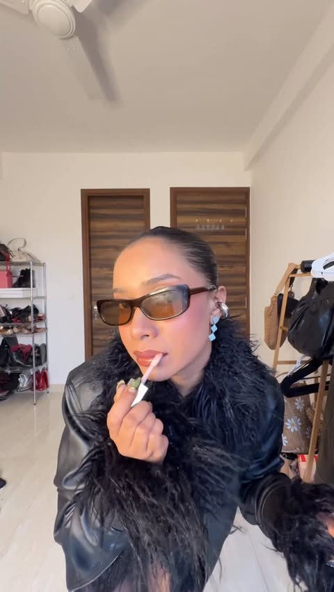 Instagram post by @srivastavajii for Pantaloons. Caption reads: Taking up the @pantaloonsfashion X @elleindia....