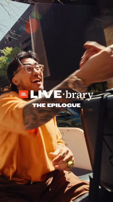 Instagram post by @alexthanhn for JBL. Caption reads: The final chapter of the JBL LIVEbrary has come to....