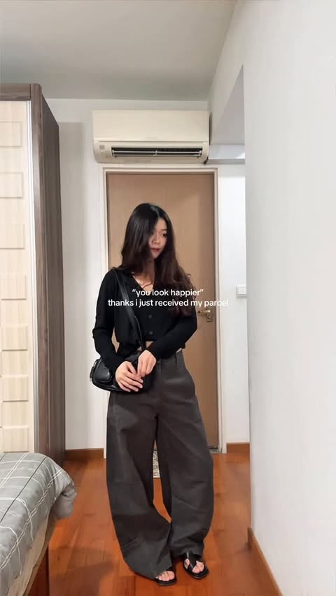 Instagram post by @joyce.ngz for Zalora. Caption reads: Styled my favourites from @mango, now on....