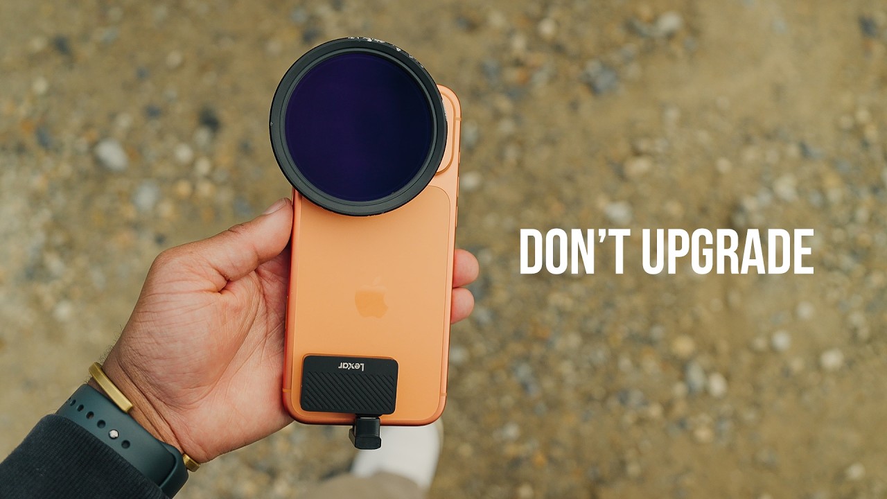 YouTube post by @YCImaging for Moment. Caption reads: 1 Month with the iPhone 17 Pro Max (Camera Review).