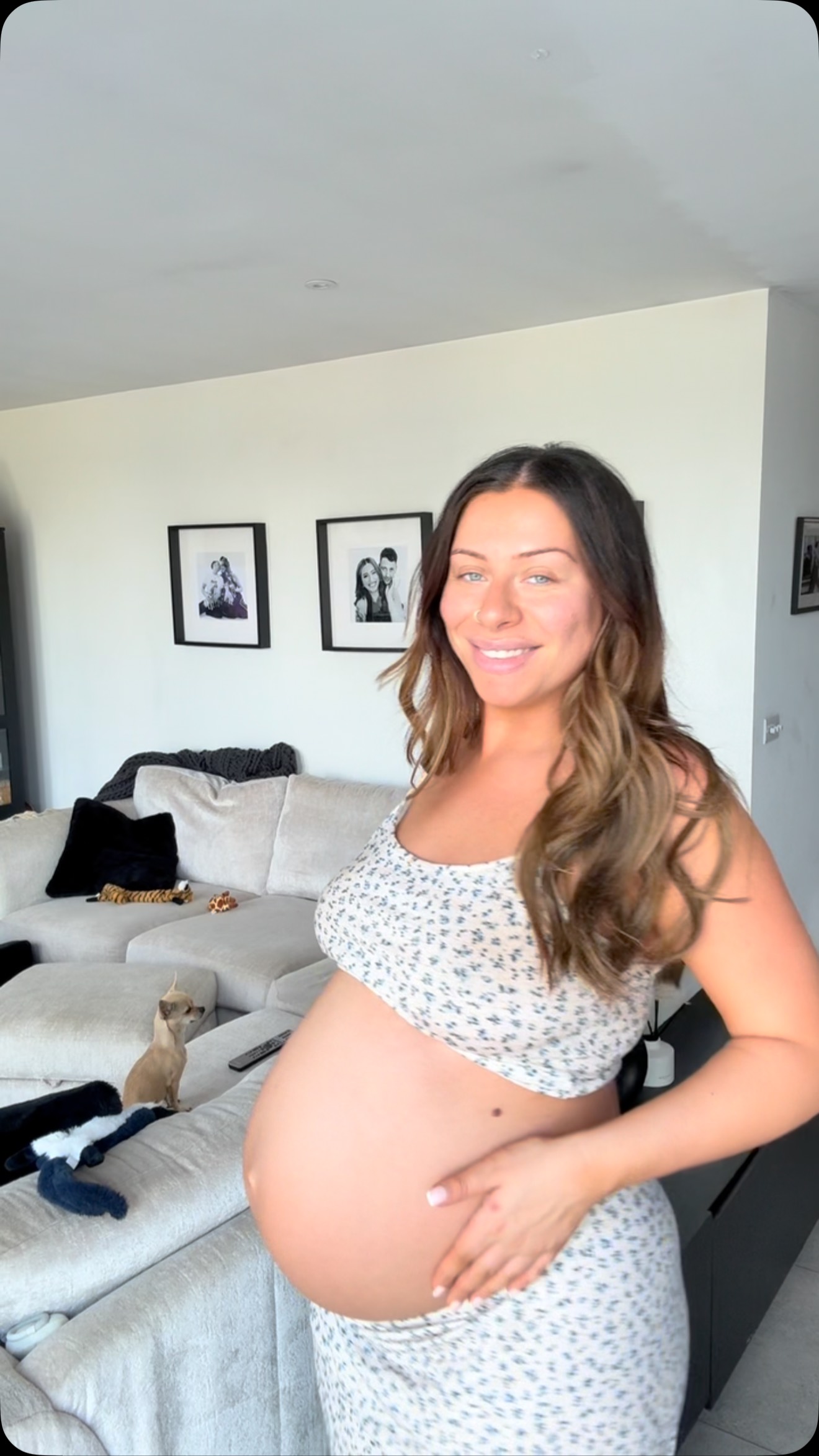 Instagram post by @edenharvzofficial for Dermatica. Caption reads: Dermatica has me embracing my natural skin and....