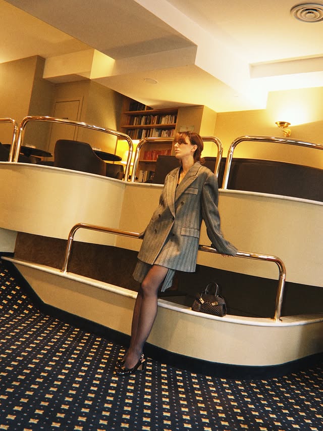 Instagram post by an influencer for FERRAGAMO. Caption reads: Signorina @ferragamo #supplied.