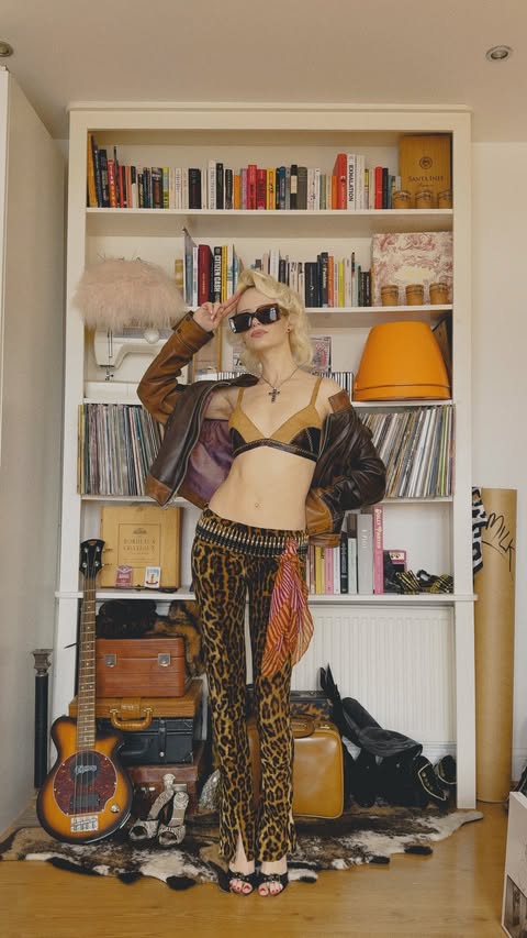 Instagram post by @milkie.way for Jeffrey Campbell Shoes. Caption reads: 🫡🫡🫡 Wearing @jefferycampbell Proposal-F boots,....