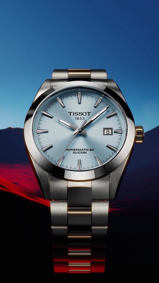 Instagram post by @helioswatches for TISSOT. Caption reads: @tissot_official continues to exemplify Swiss....