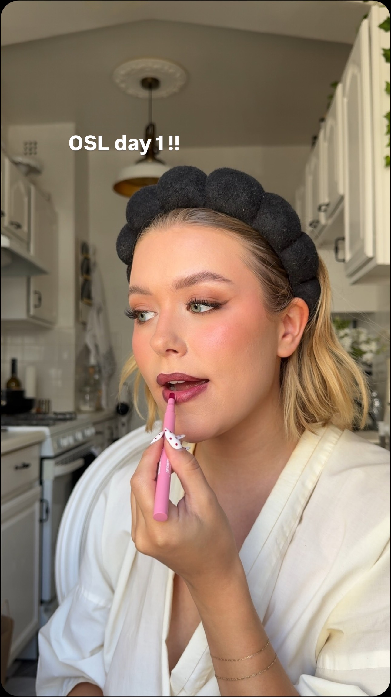 Instagram post by @kaylakane for LaCroix Water. Caption reads: [...] from sneaking in to full send 😌😌....