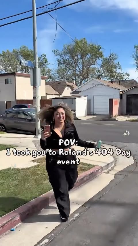 Instagram post by @thesororitygirlz for Roland. Caption reads: [...] absolutely loved celebrating 404 day....
