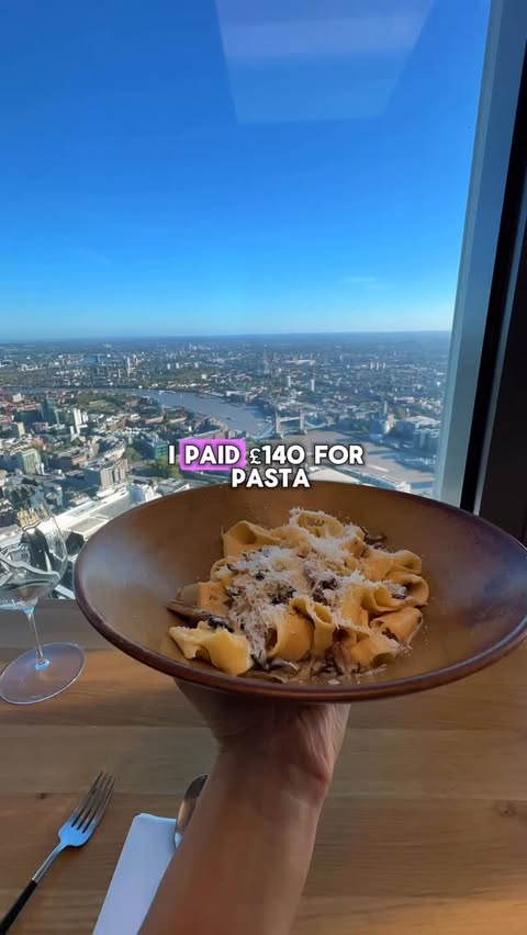 Instagram post by @helloseva for VISIT LONDON. Caption reads: [...] *shot as a part of campaign with....
