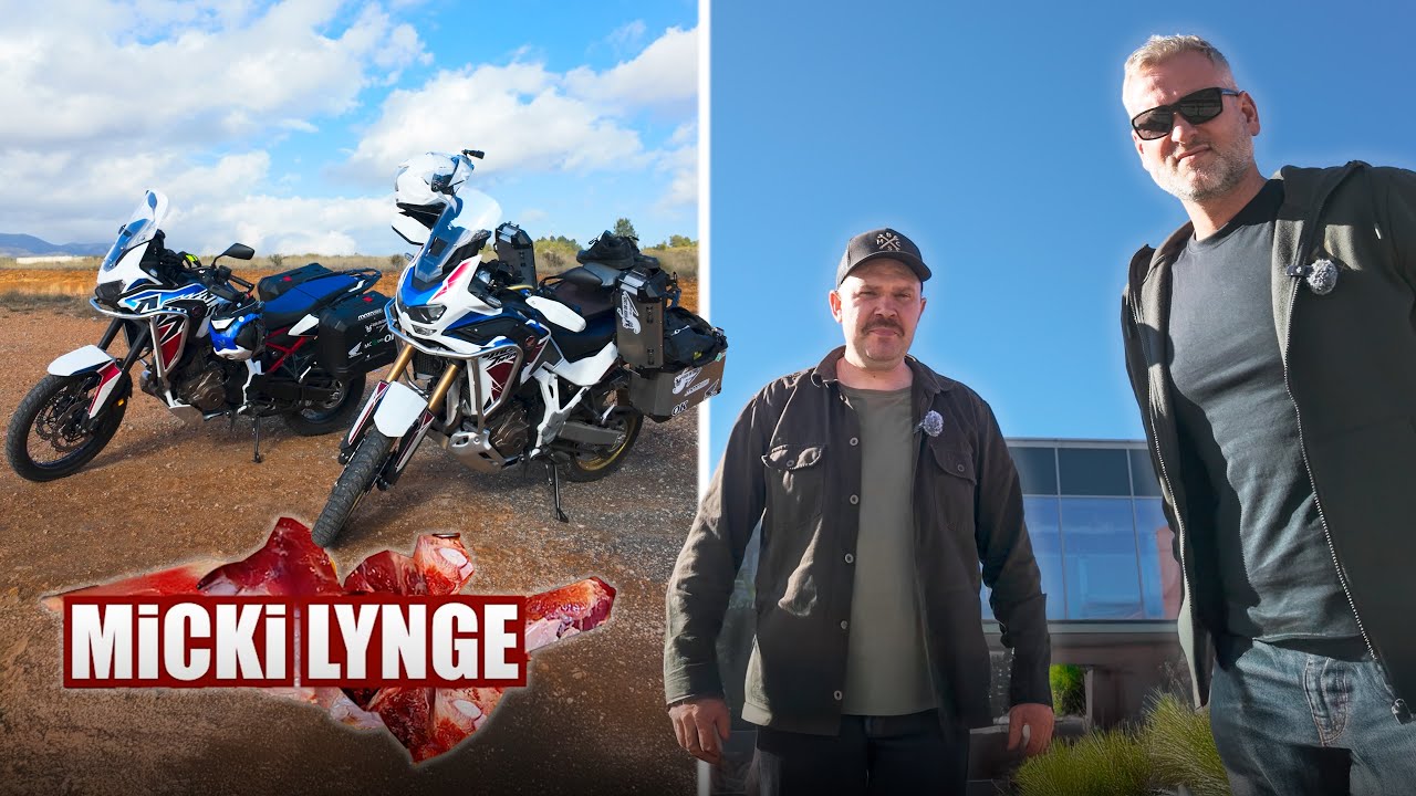 YouTube post by @HighOnCars for Scania Group. Caption reads: Det er Micki Lynge og det ved I også godt! Vi har....