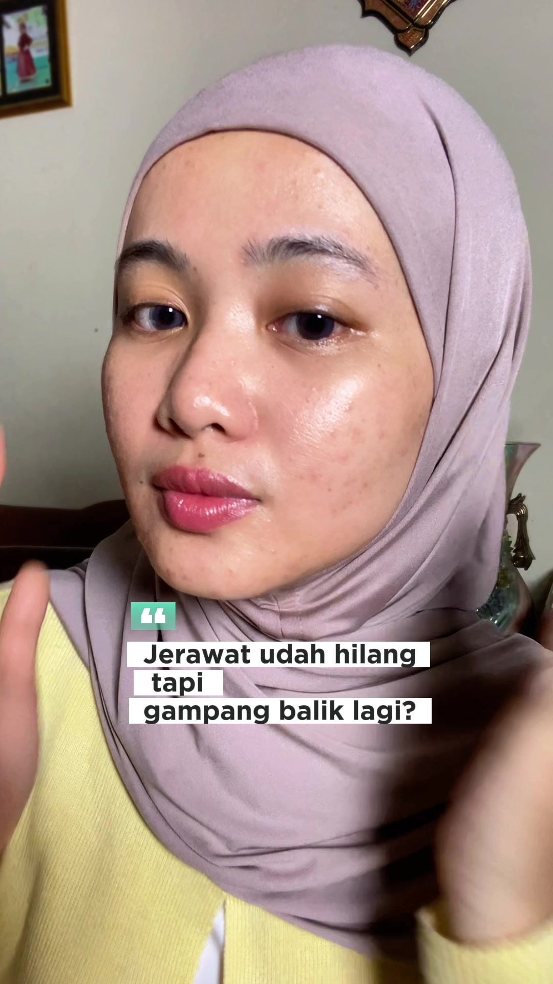 TikTok post by @sulistyacahyani25 for Laboré Sensitive Skin Expert. Caption reads: Rajin pake moisturizer @LABORE bikin skin barrier....