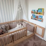 Instagram post by @cecilietousgaard for Trendcarpet. Caption reads: We just did our sons room, look how cute it is 🥹....