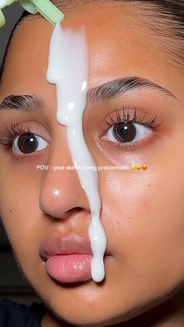 Instagram post by @lailapaul7 for ByWishtrend. Caption reads: Problematic skincare routine with @bywishtrend....